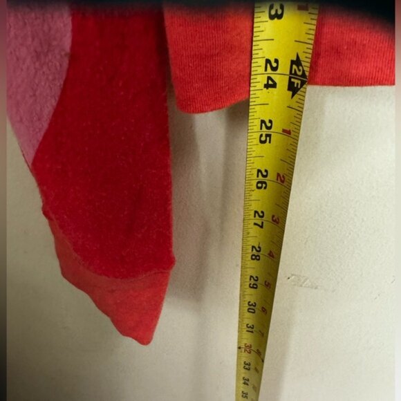 Wildfox Hearts Long Sleeve Pullover Top Sweatshirt Soft Sweater Stretch V Beck S - Picture 12 of 12